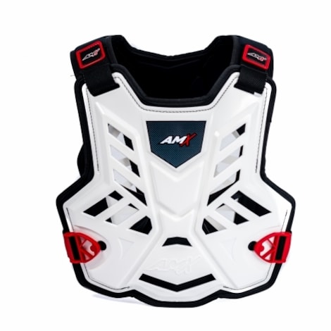 Colete AMX Control - Branco Preto