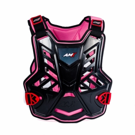 Colete AMX Control - Preto Rosa