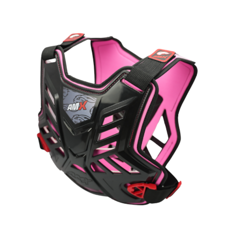 Segunda imagem do produto Colete AMX Control Preto Rosa