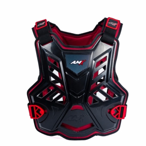 Colete AMX Control - Preto Vermelho