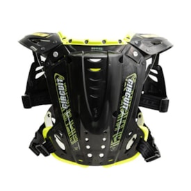 Segunda imagem do produto Colete Circuit PP - Preto Amarelo Flúor