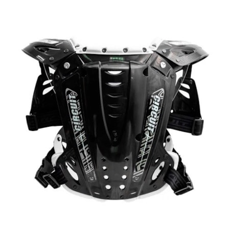 Segunda imagem do produto Colete Circuit PP - Preto Branco