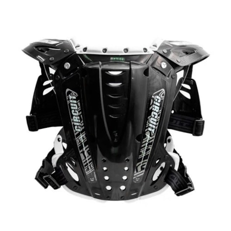 Segunda imagem do produto Colete Circuit PP - Preto Branco