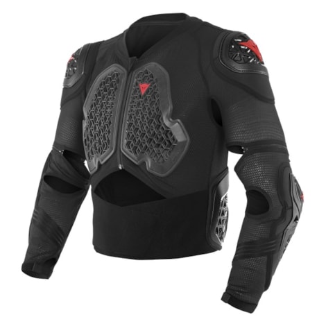 Colete Dainese MX1 Safety Jacker 2.0 - Ebony Preto