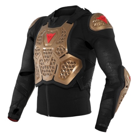 Colete Dainese MX2 Safety Jacker 2.0 - Dourado Preto