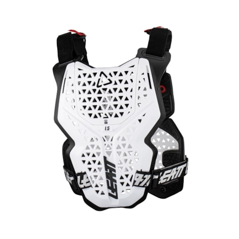 Segunda imagem do produto Colete Leatt 1.5 Chest - Branco