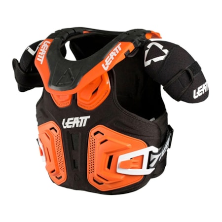 Colete Leatt Fusion Vest 2.0 JR - Laranja