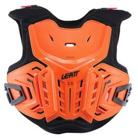 Colete Leatt Infantil 2.5 Chest - Laranja Preto