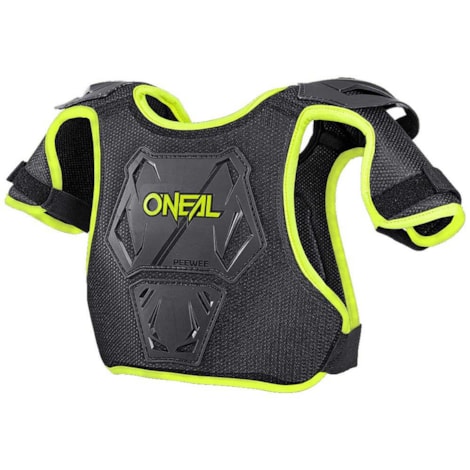Segunda imagem do produto Colete Oneal Pee Wee Infantil - Amarelo Neon