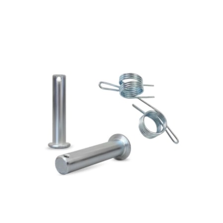 Segunda imagem do produto Combo Pino + Mola da Pedaleira AMX CRF 230/250F XR200 BROS TORNADO 