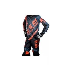 Conjunto AMX Infantil WG - Laranja Neon