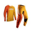 Conjunto Leatt 3.5 Ride 25 - Laranja Amarelo