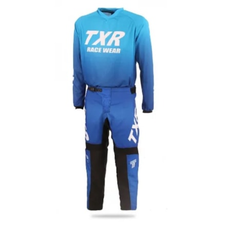 Conjunto Txr Degradê Azul