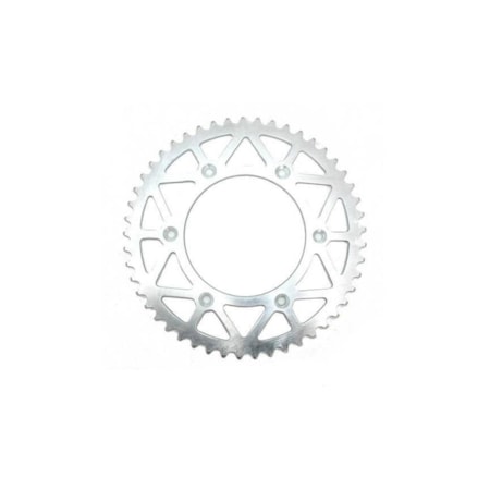 Segunda imagem do produto Coroa Red Dragon Steel1045-Line Titanium-CR125/250 CRF230/250/450-51T-Polida