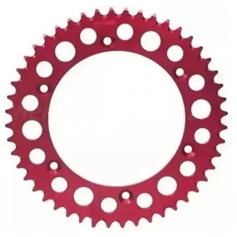 Coroa Reffel Aliminio Honda - Vermelho