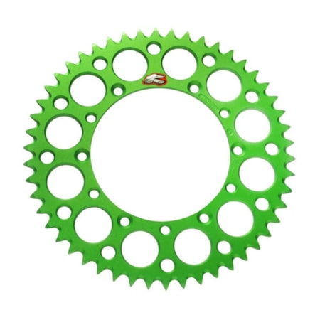 Coroa Renthal 48 - Kawasaki KX65 - Verde