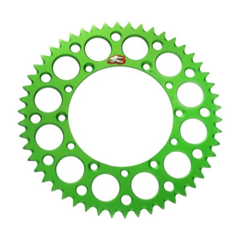 Coroa Renthal 48 - Kawasaki KX65 - Verde