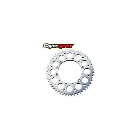 Coroa SuperSprox Kawasaki - Aluminio 48Z - Prata