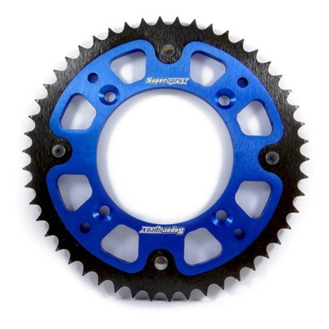 Coroa Supersprox Kawasaki KX125/250 KXF250/450 -/23 - Azul