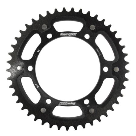 Coroa Supersprox Stealth Trimetal KX125/250 KXF 250/450 -/23 Preto