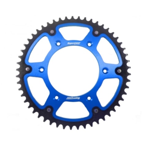 Coroa Supersprox Stealth Trimetal Yamaha - Azul