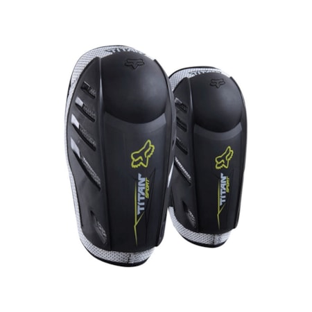 Cotoveleira Fox Bike Titan Sport - Preto