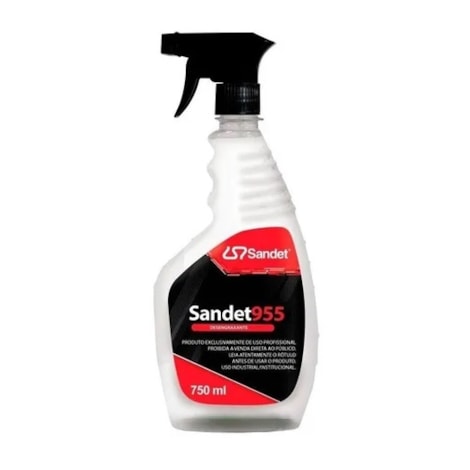 Segunda imagem do produto Desengraxante Sandet 955 - 750ML