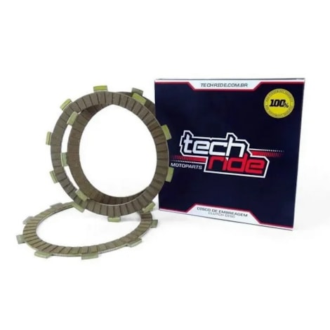 Segunda imagem do produto Disco de Embragem TechRide - Tornado