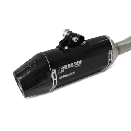 Segunda imagem do produto Escapamento Foco Completa Honda CRF 250F Strong F2 All Black