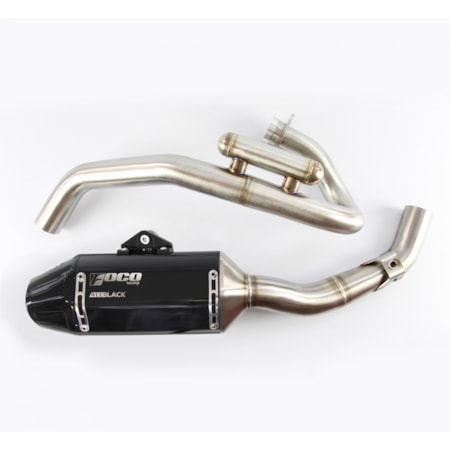 Escapamento Foco Completa Honda CRF 250F Strong F2 All Black