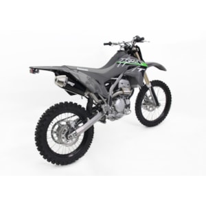 Segunda imagem do produto Escapamento Foco KLX 300 Médio F3 Azul