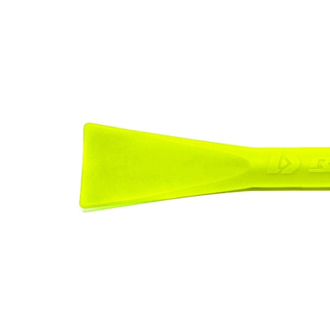 Segunda imagem do produto Espátula Raspa Barro Biker - Amarelo Neon