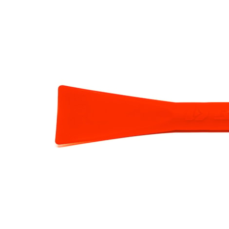 Segunda imagem do produto Espátula Raspa Barro Biker - Laranja Neon