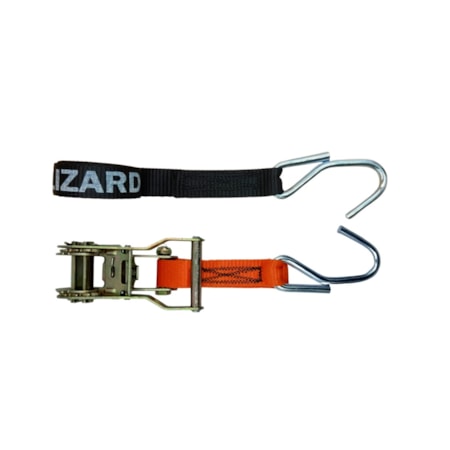 Segunda imagem do produto Esticador Lizard Catraca C/ Gancho - Laranja