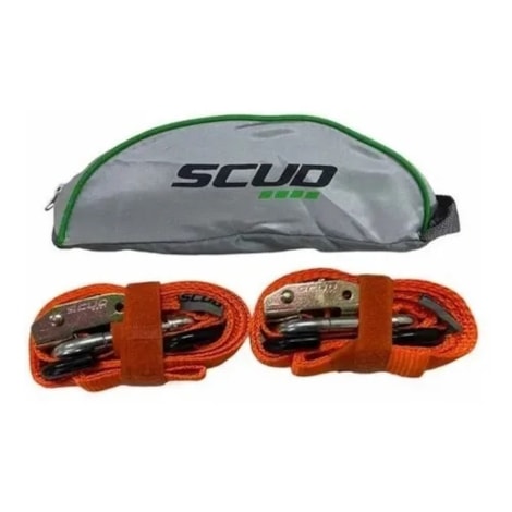 Esticador Scud 25MM Presilha 2 Ganchos - Laranja