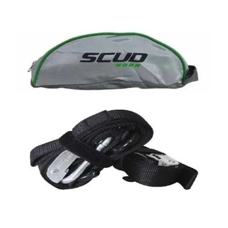 Esticador Scud 25MM Presilha 2 Ganchos - Preto
