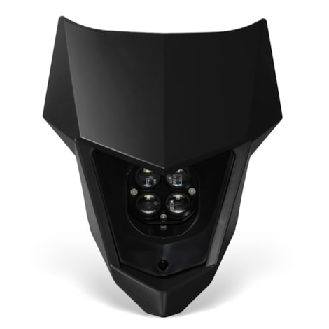 Farol Led 40W Biker C/ Carenagem CRF 230/250F/300F TORNADO XR 200 TTR 230 - Preto