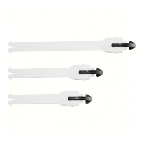 Fecho de Bota Alpinestars Tech 3 Infantil 25CIT3Y - Preto Branco