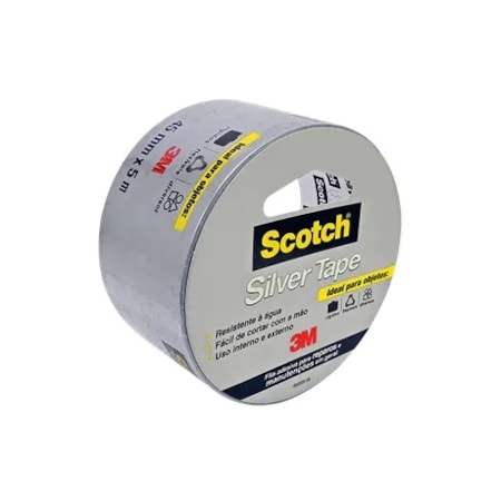 Fita Scotch Silver Tape 3M 45MM X 5M