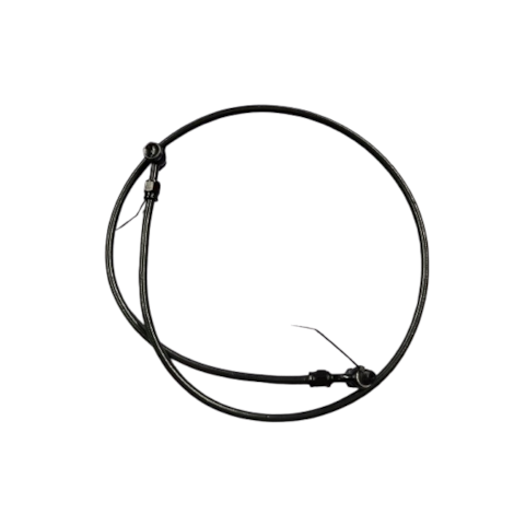 Flexivel de Freio Dianteiro A System Racing DT 200 Preto