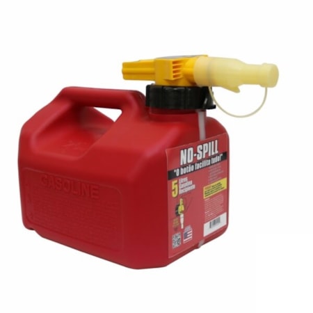 Galão de Abastecimento No-Spill 5L - Vermelho