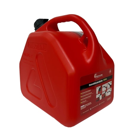 Segunda imagem do produto Galão Lupus de Abastecimento Manual 10L - Vermelho