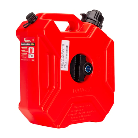 Galão Lupus de Abastecimento Manual Off-Road 5L - Vermelho
