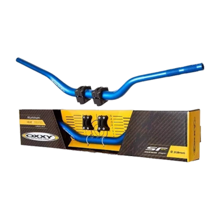 Guidão Oxxy Alto - Azul