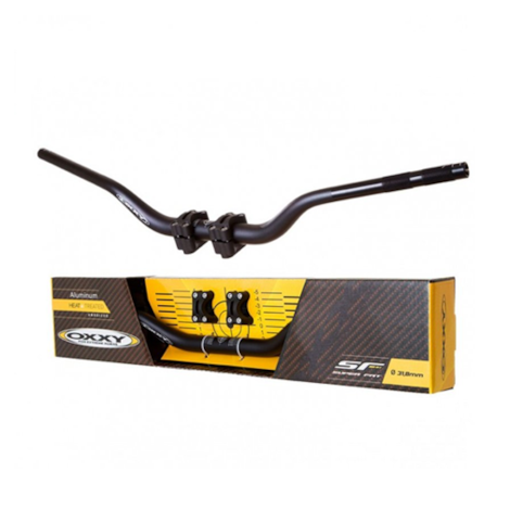 Segunda imagem do produto Guidão Oxxy Alto - Preto