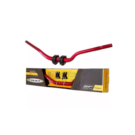Segunda imagem do produto Guidão Oxxy Alto - Vermelho