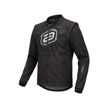 Jaqueta ASW Enduro Chevron Preto Cinza