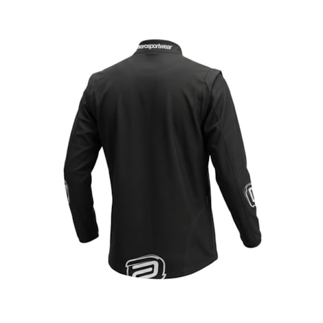 Segunda imagem do produto Jaqueta ASW Enduro Chevron Preto Cinza