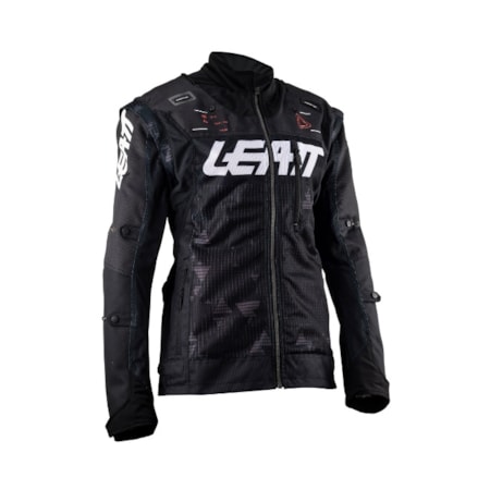 Jaqueta Leatt Moto 4.5 X-Flow - Preto Branco