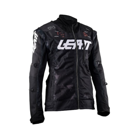 Jaqueta Leatt Moto 4.5 X-Flow - Preto Branco